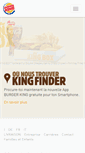 Mobile Screenshot of fr.burger-king.ch