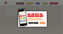 Desktop Screenshot of de.burger-king.ch